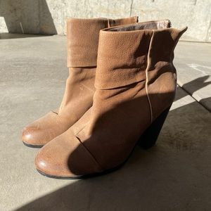 Vince camuto leather booties
